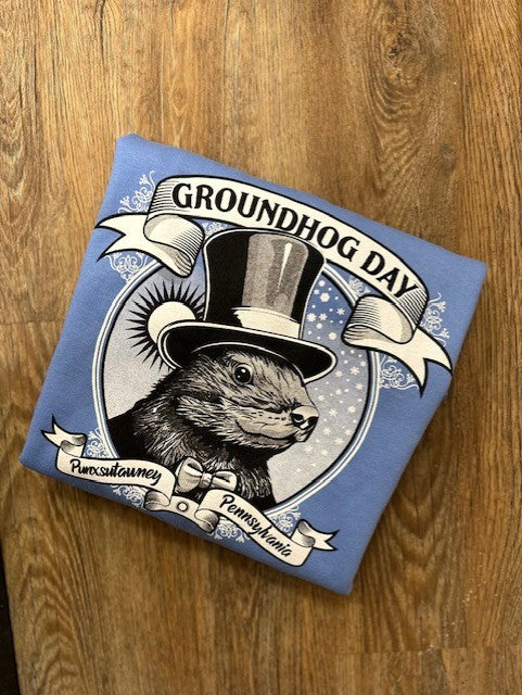 Groundhog Day Punxsutawney Phil cold snap hat brand new in the package Punxsutawney Phil Navy Silhouette Trucker Hat – Punxsutawney  main image 4