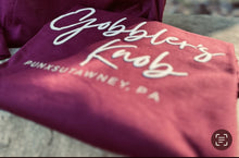 Load image into Gallery viewer, Wine Color Gobbler's Knob Puff Ink Long Sleeve
