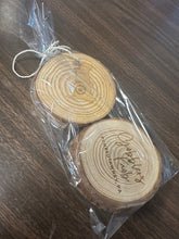 Load image into Gallery viewer, Punxsutawney Phil Rustic Wood Coasters - Four Pack