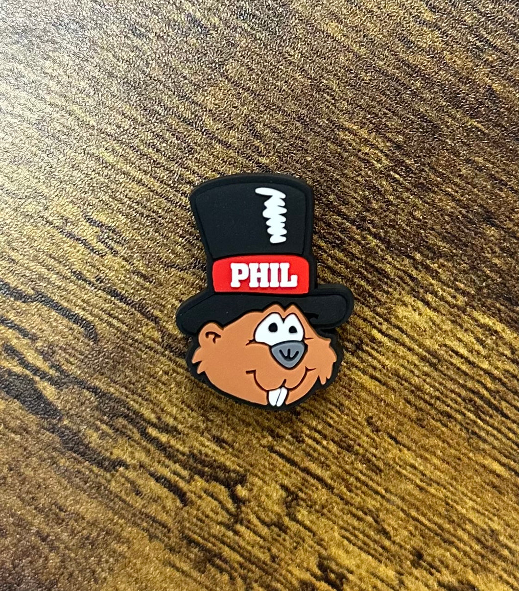 Punxsutawney Phil Shoe Charm