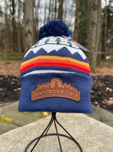 Load image into Gallery viewer, Gobbler’s Knob Leather Patch Beanies – Assorted Designs