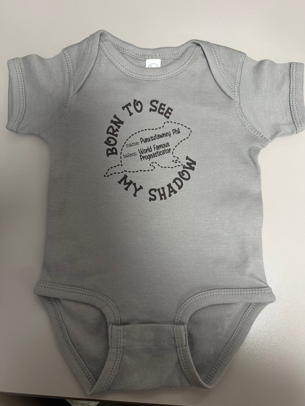 Born To See My Shadow Onesie