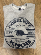 Load image into Gallery viewer, Grey Gobbler&#39;s Knob Crewneck