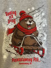 Load image into Gallery viewer, Sledding into Spring Youth Tee