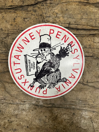 Vintage Groundhog Day Sign