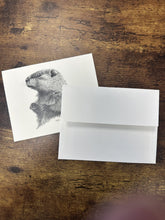 Load image into Gallery viewer, Groundhog Greeting Card