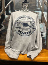 Load image into Gallery viewer, Grey Gobbler&#39;s Knob Crewneck