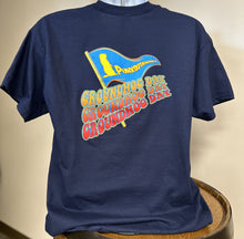 Load image into Gallery viewer, Groundhog Flag Navy Shirt