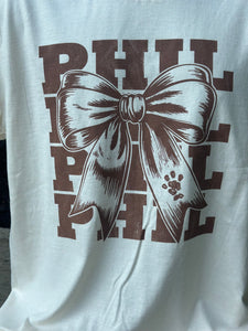 Phil Bow Tee