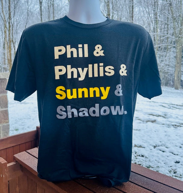 Punxsutawney Phil's Family Name Shirt