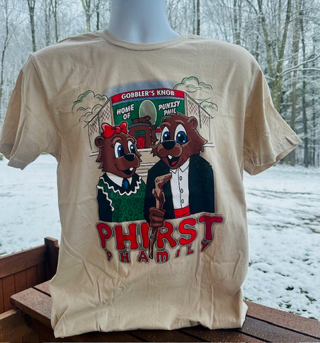 Punxsutawney Phil's Phirst Phamily T- Shirt