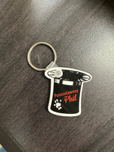 Load image into Gallery viewer, Punxsutawney Phil Top Hat Keychain