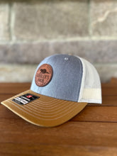 Load image into Gallery viewer, Rustic Gobbler&#39;s Knob Leather Patch Hat