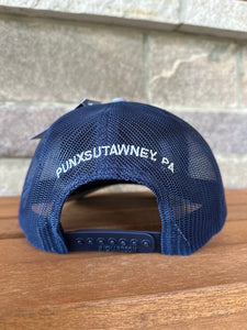 Punxsutawney Phil Navy Silhouette Trucker Hat