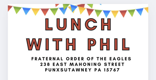 Lunch with Phil ticket 2025