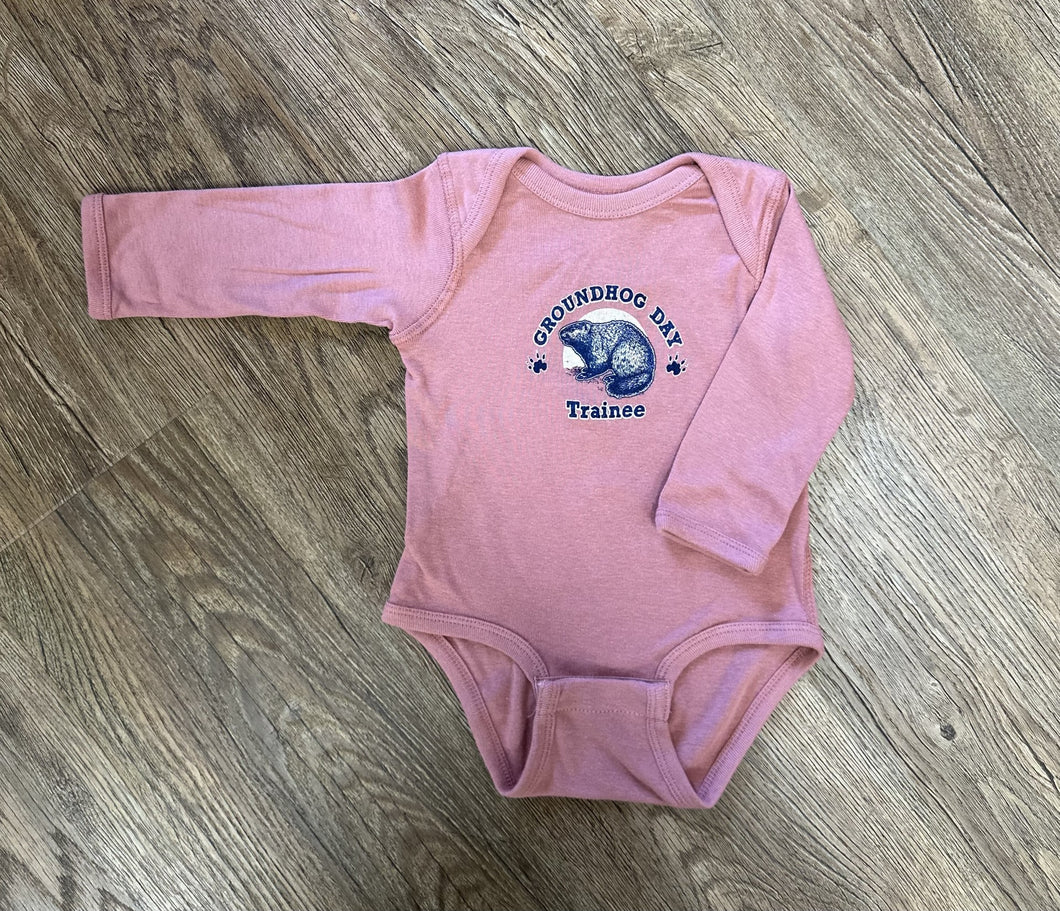 Mauve Trainee Onesie