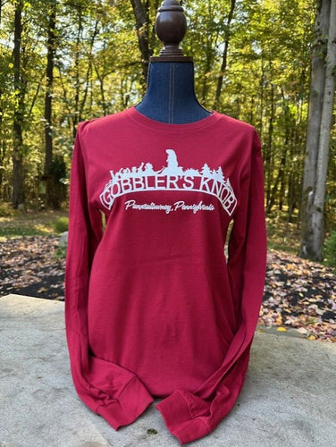 Red Arch Long Sleeve Shirt