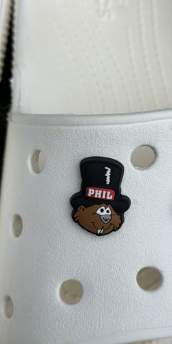 Punxsutawney Phil Shoe Charm