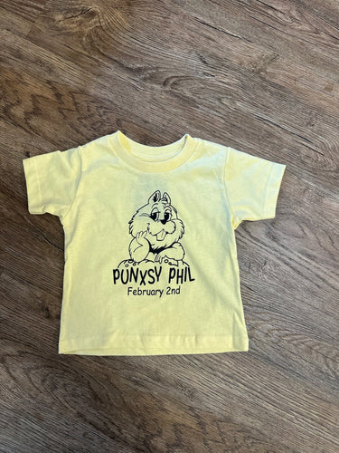 Yellow Toddler Phil Tee