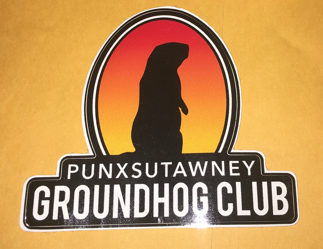 Gobbler's Knob - Punxsutawney Groundhog Club Stickers