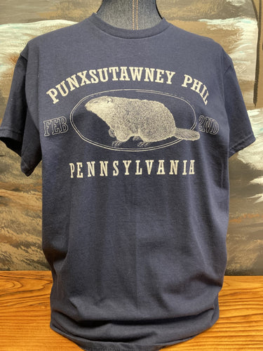 Navy Blue Phil T Shirt