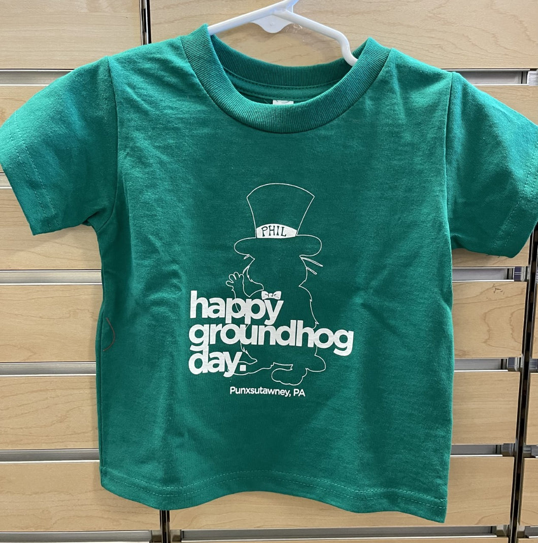 Toddler Happy Groundhog Day Tee