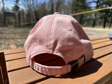 Load image into Gallery viewer, Ladies Pink Leather Patch Hat