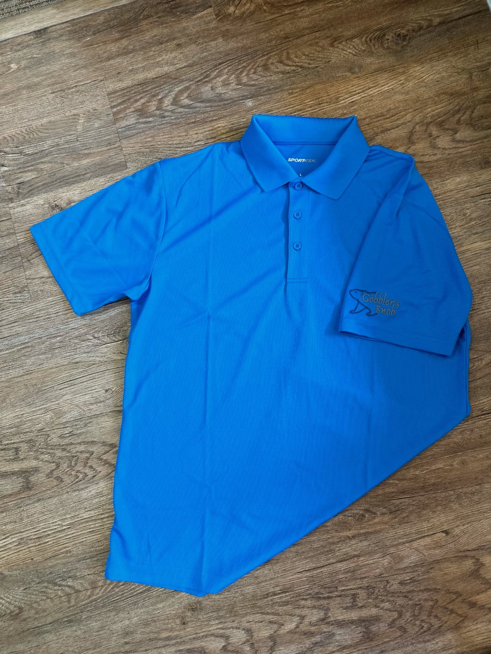 Men's Blue Golf Polo Shirt