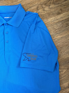 Men's Blue Golf Polo Shirt